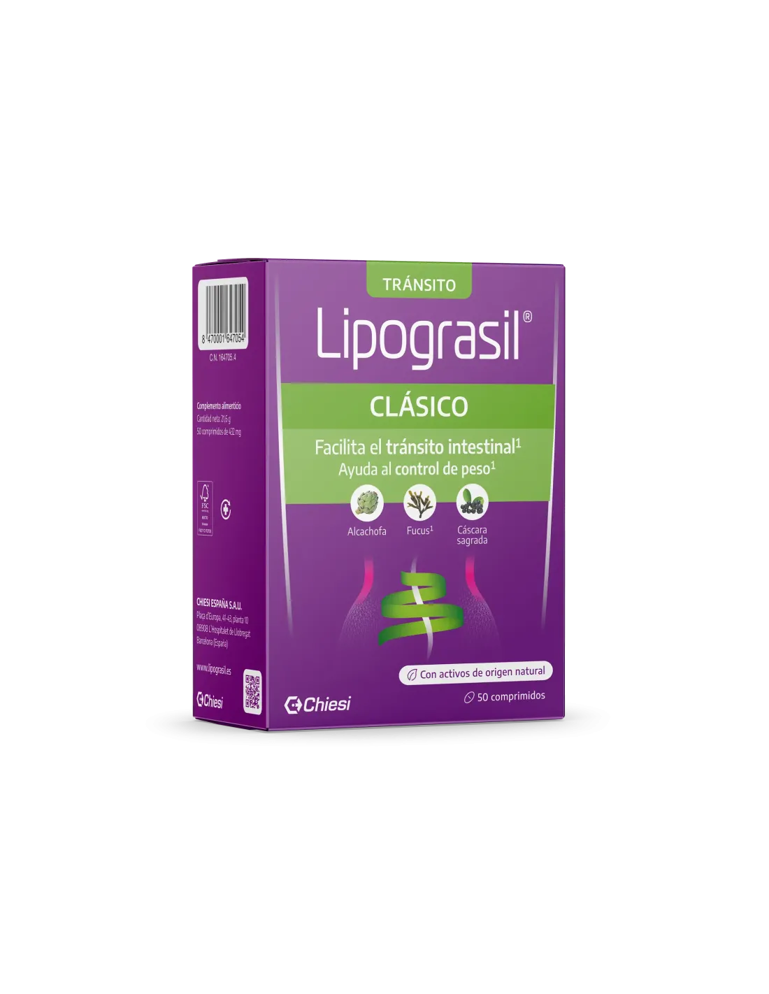 Lipograsil Clásico 50 Comprimidos