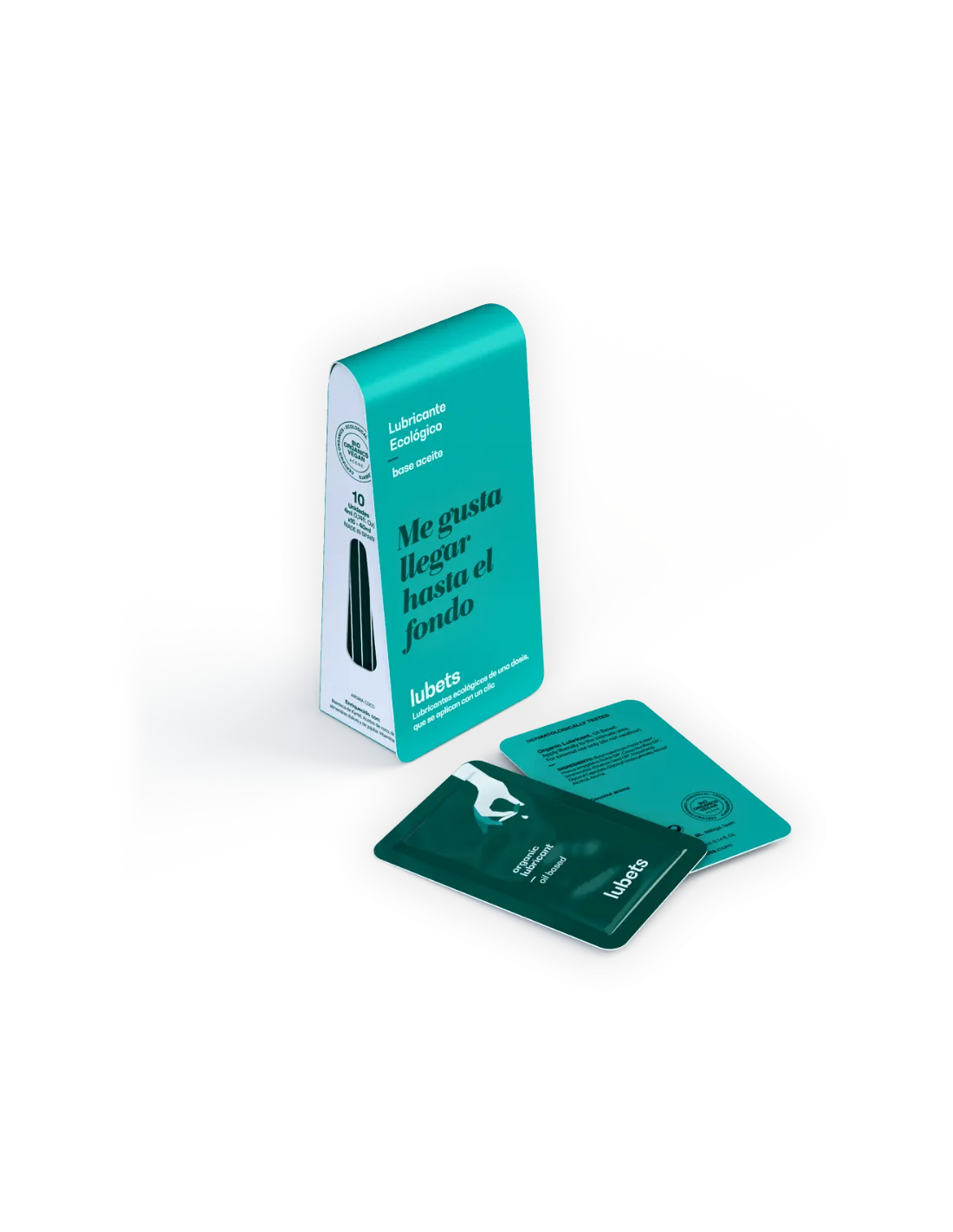 LUBETS Lubricante Ecológico Base Aceite 10 Unidades de 4 ml