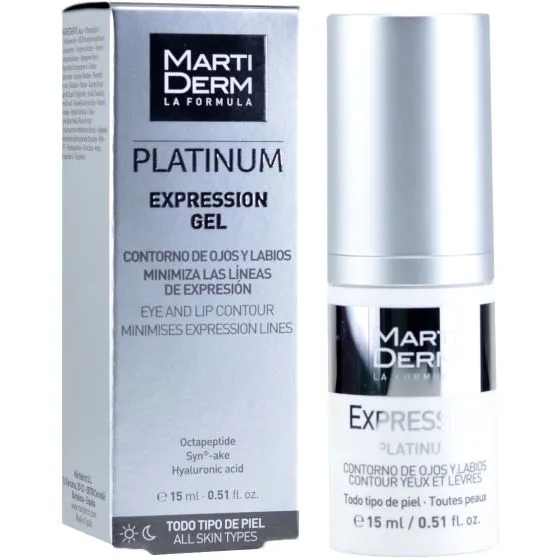 Martiderm Expression Gel Platinum Ojos y Labios