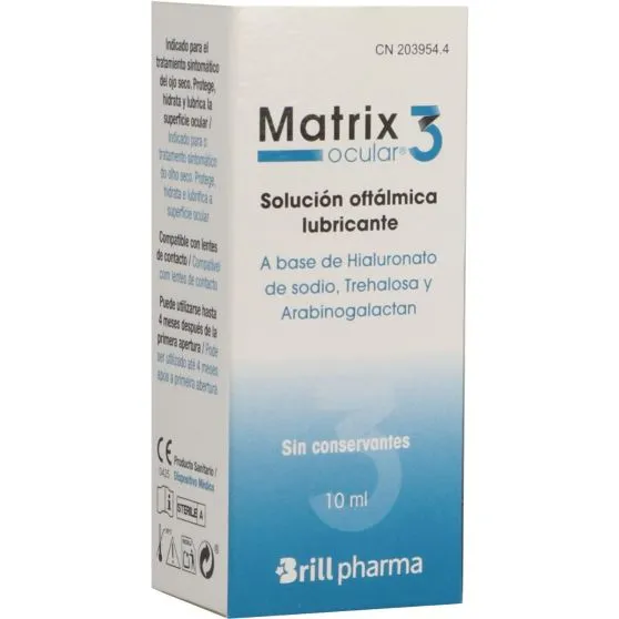 Brill Pharma Matrix Ocular Gotas Oftálmicas 10 ml