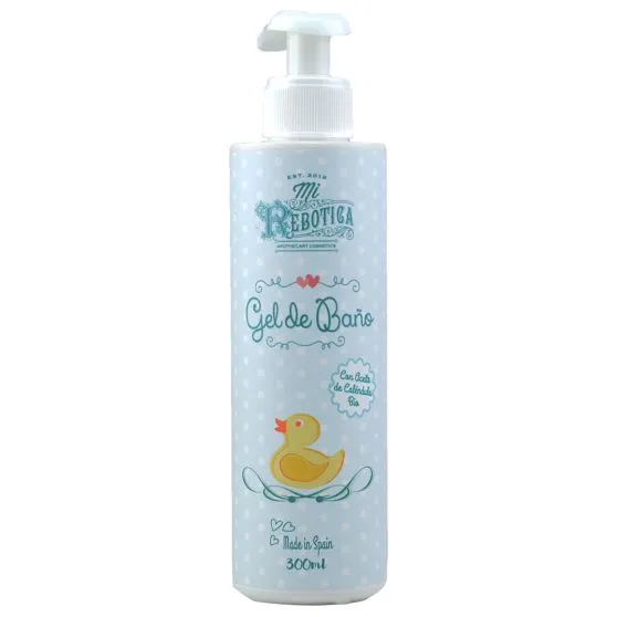 Mi Rebótica Gel de Baño Infantil Caléndula Bio