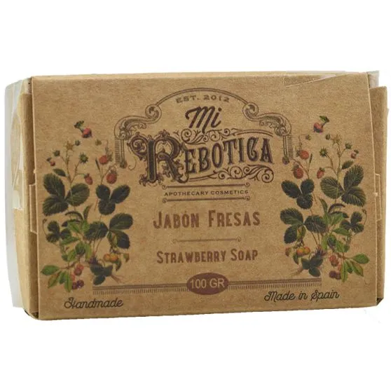 Mi Rebotica Jabón de Fresas