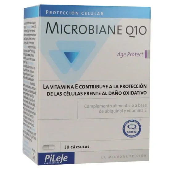 Microbiane Q10 complemento alimenticio con Vitamina E