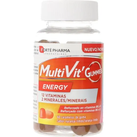 Forté Pharma MultiVit Energy 60 Gominolas