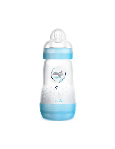 MAM BIBERON ANTICOLICO EASY START AZUL 260 ML
