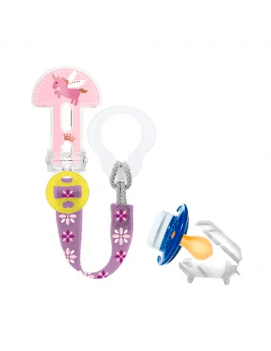 MAM BROCHE CHUPETE Y CUBIERTA ROSA