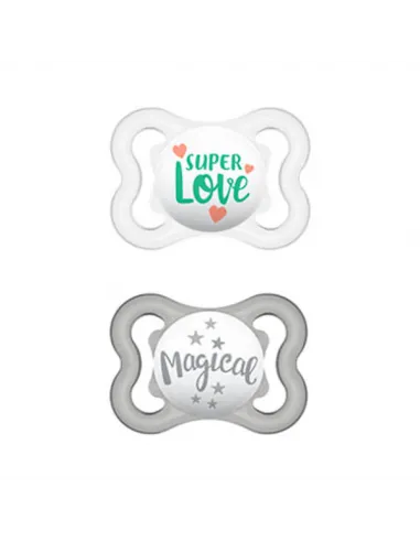 MAM CHUPETE SILICONA AIR 0- 6 M 2 UND