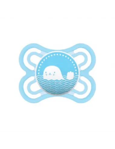 MAM CHUPETE SILICONA PERFECT 0+ M AZUL