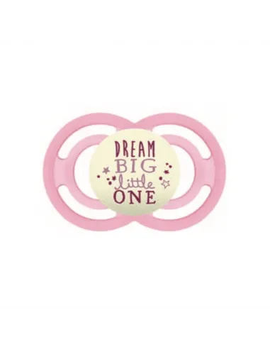 MAM CHUPETE SILICONA PERFECT NIGHT + 6 M ROSA