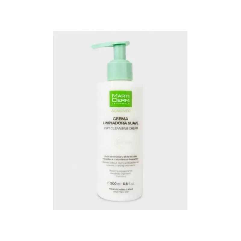 Martiderm Acniover Crema Limpiadora Suave 200ml