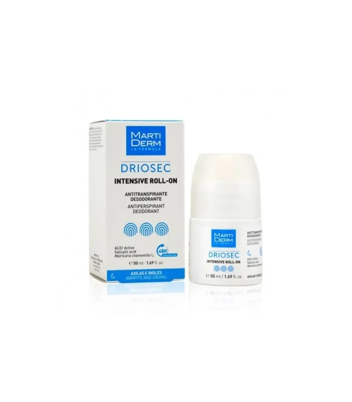 Martiderm Driosec Roll-on Axilas e Ingles, 50 ml