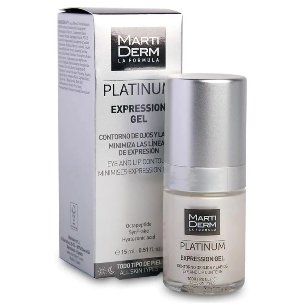 Martiderm Platinum Expression Contorno Ojos y Labios 15ml