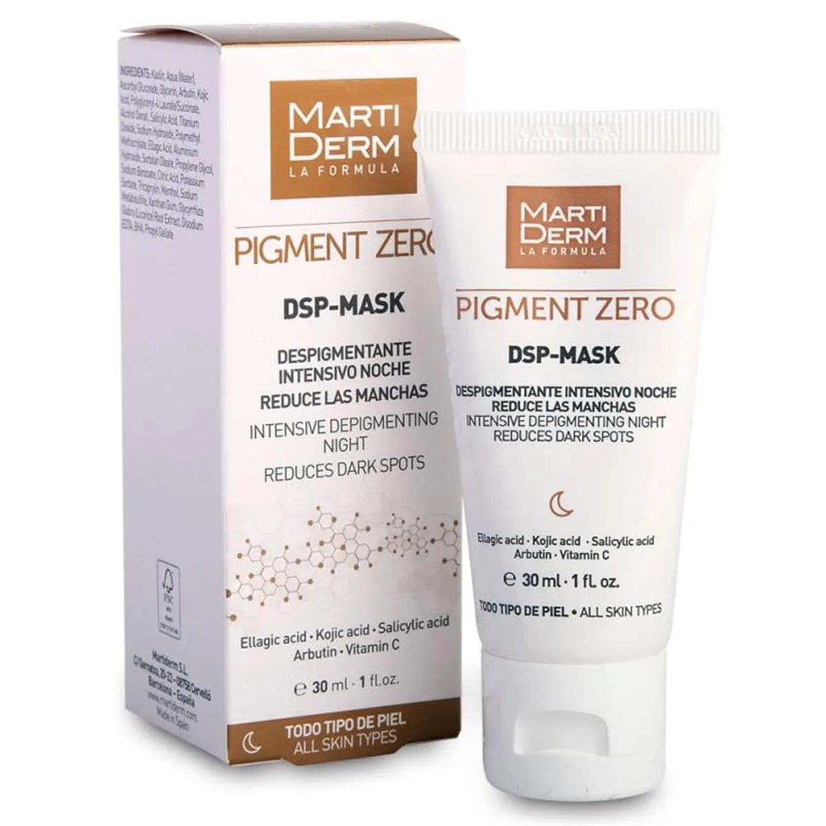 Martiderm Pigment Zero DSP-Mask Despigmentante Intensivo Noche 30ml