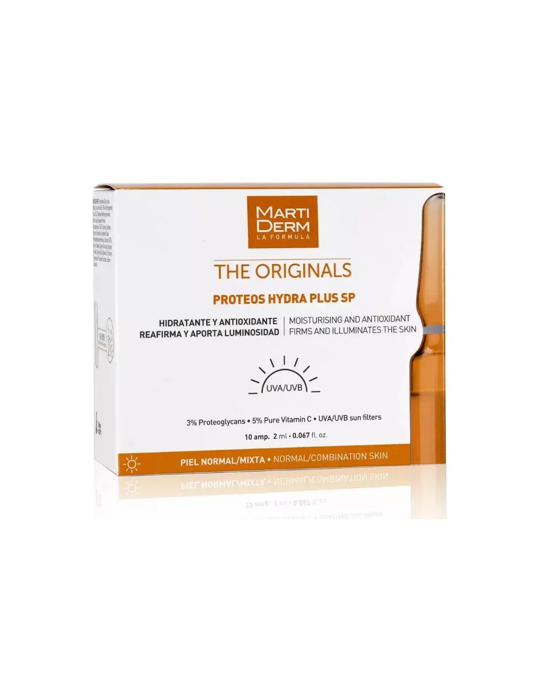 Martiderm Proteos Hydra Plus SP Antioxidante, 10 Ampollas