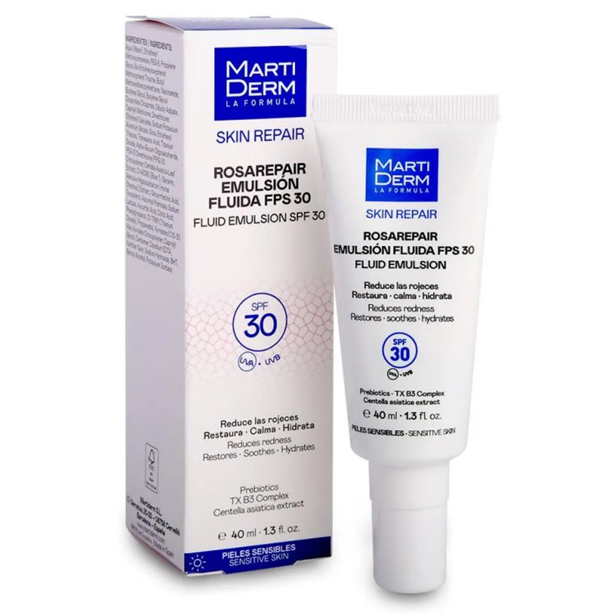 Martiderm Skin Repair Rosarepair Emulsion Fluida SPF30 40ml