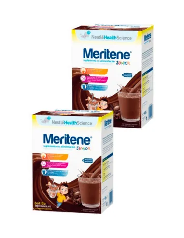 MERITENE JUNIOR BATIDO CHOCOLATE SOBRES DUPLO 2 X 15 UNIDADES