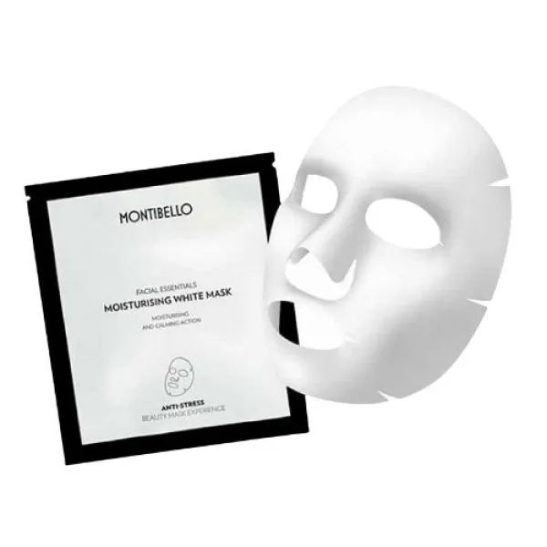 Moisturising White Mask | Mascarilla hidratante y calmante 1 ud - Facial Essentials - Montibello ®
