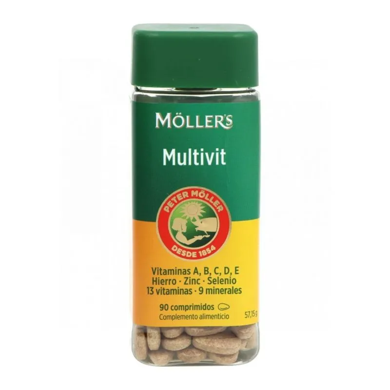 Mollers Multivit 90 Comprimidos