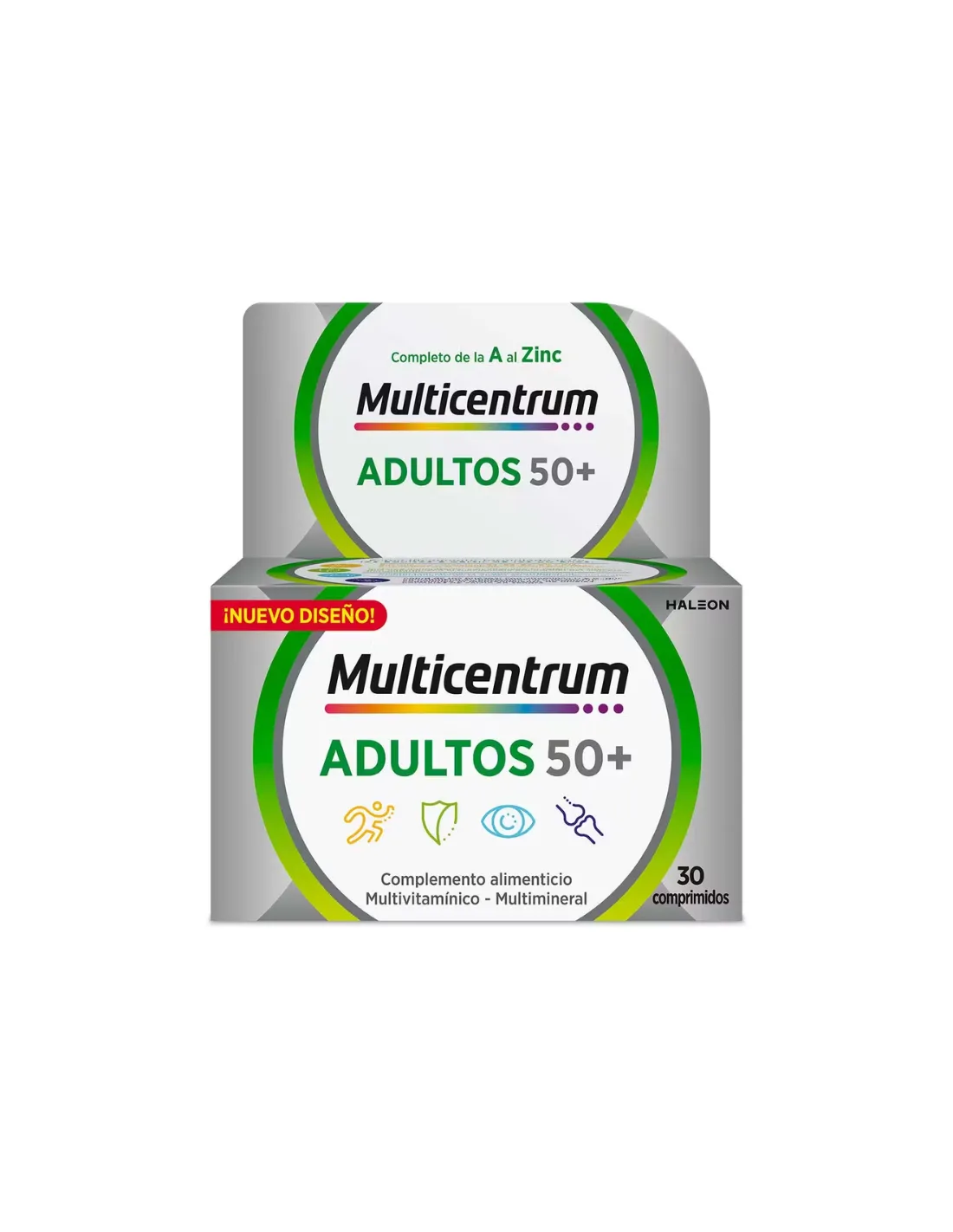 Multicentrum Adultos 50+ Comprimidos 30 Unidades