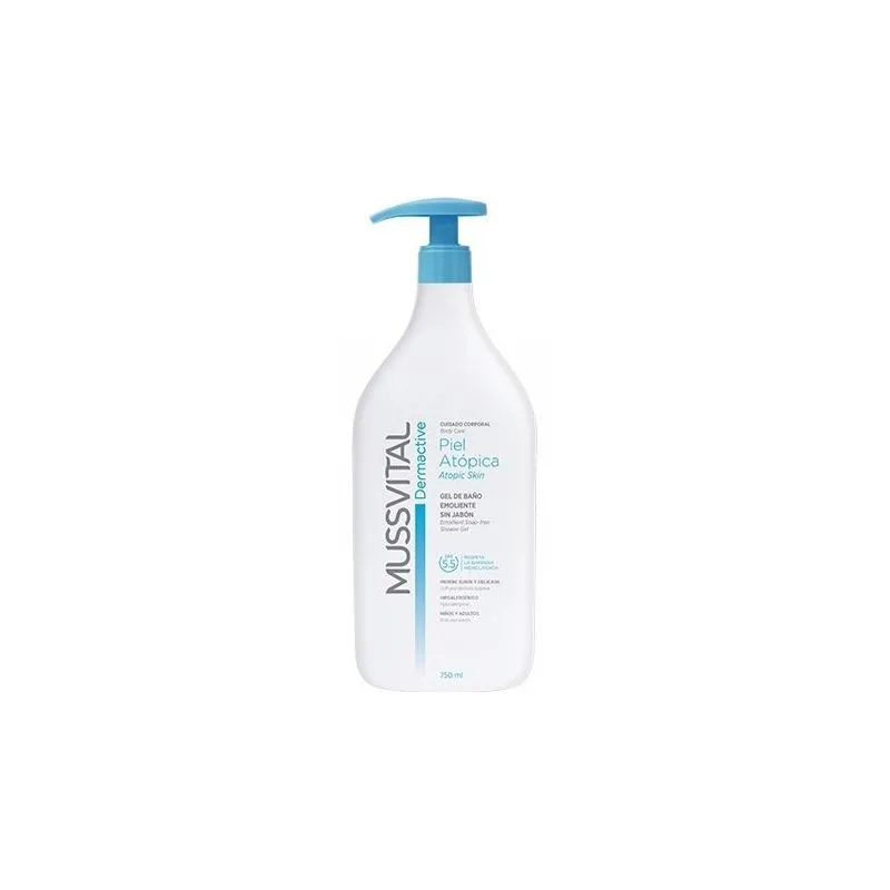 Mussvital Dermactive Gel de Baño Emoliente Piel Atópica 100ml