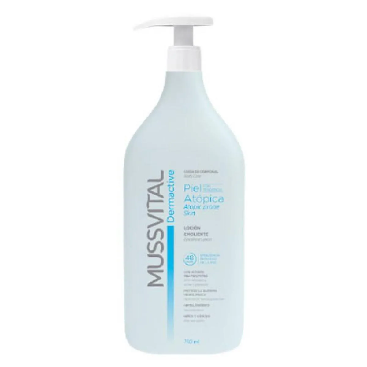 Mussvital Dermactive Piel Atópica Loción Emoliente 750ml