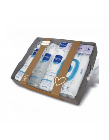 MUSTELA CANASTILLA BEBÉ GRIS