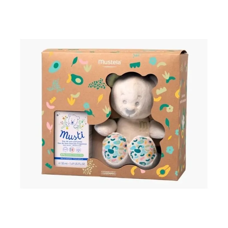 Mustela Cofre Musti Peluche Verde