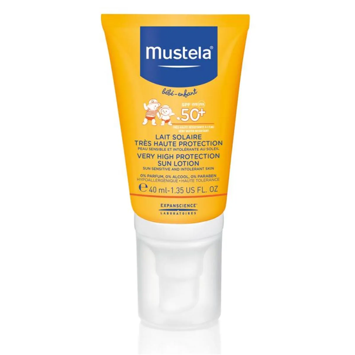 Mustela Leche Solar Especial Cara SPF50+ 40ml
