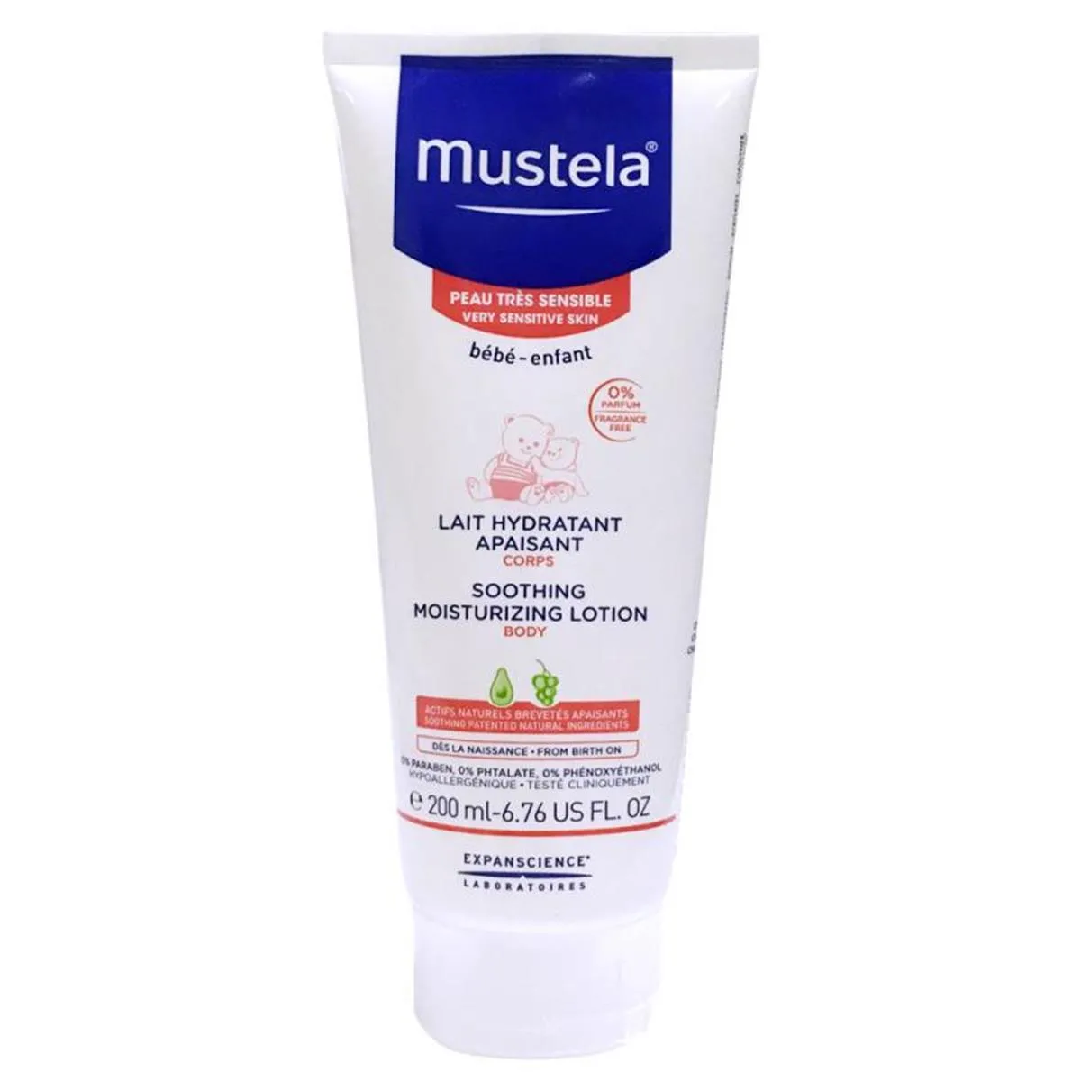 Mustela Leche Corporal Confort Piel Muy Sensible 200ml