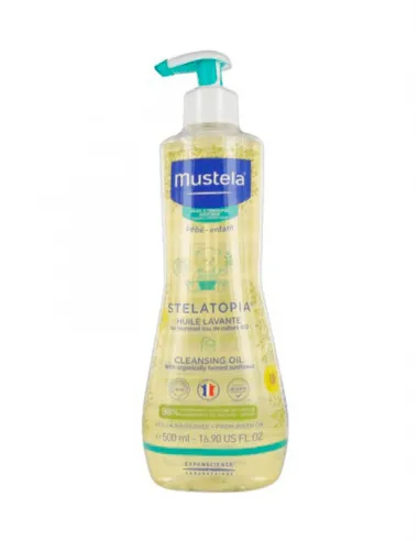 MUSTELA STELATOPIA ACEITE DE DUCHA Y BAÑO 500 ML