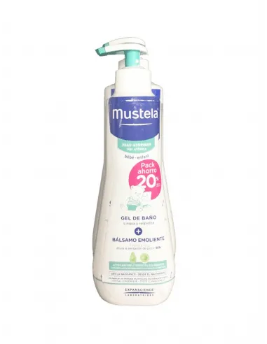 MUSTELA STELATOPIA GEL DE BAÑO 500 ML + BÁLSAMO EMOLIENTE 300 ML PACK
