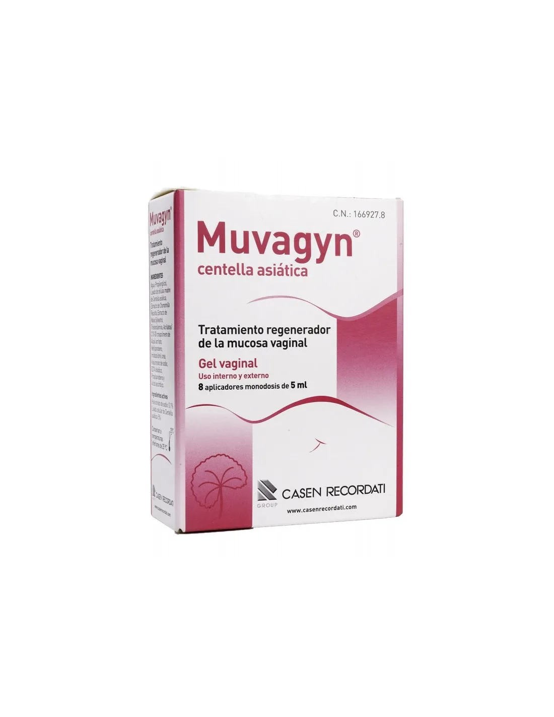 Muvagyn Centella Asiática 8 Aplicadores Monodosis de 5 ml