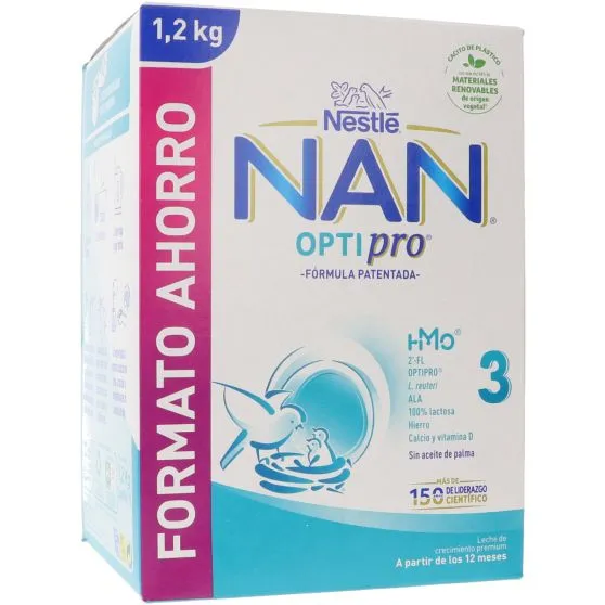 Nan Optipro 3 Formato Ahorro 1200 gr