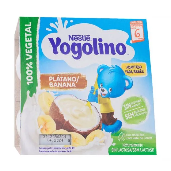 Nestlé Yogolino Vegetal Plátano +6m