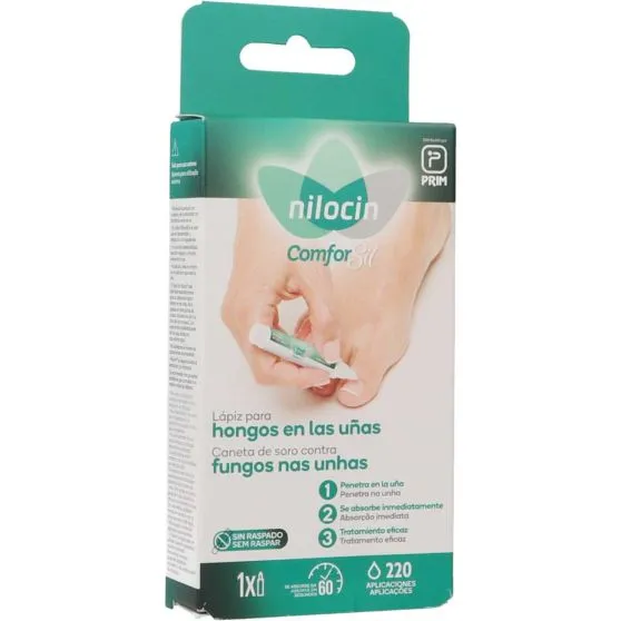 Nilocin ComforSil lápiz para los hongos de las uñas