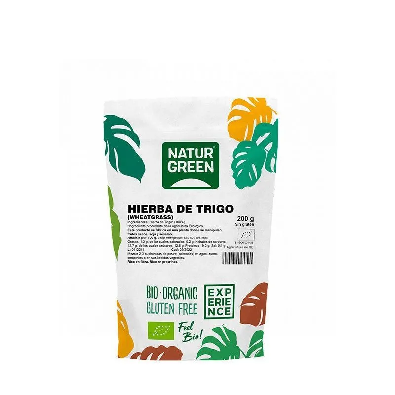 NaturGreen Hierba de Trigo Ecológica 150gr