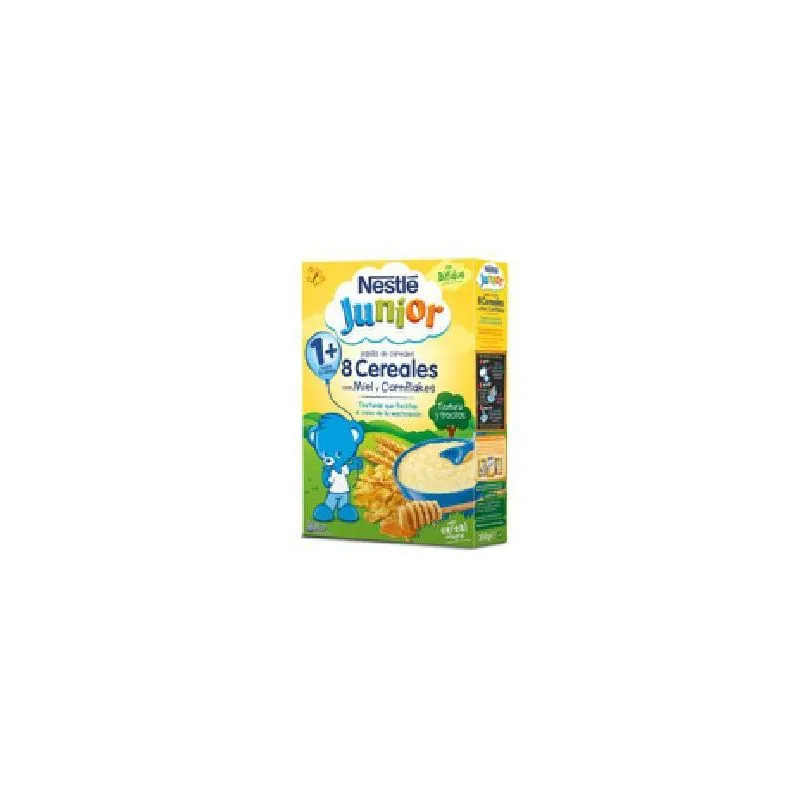Nestlé Junior 8 Cereales Fruta y Cornflakes 350gr