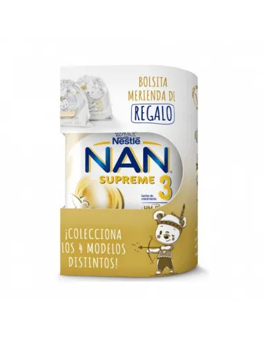 NESTLÉ NAN 3 SUPREME 800 G + REGALO BOLSITA MERIENDA