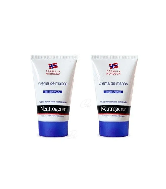 Neutrogena Crema De Manos Concentrada 50 Ml 2 U