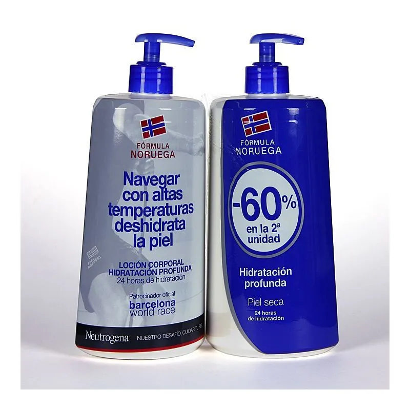 Neutrogena Fórmula Noruega Loción Corporal Piel Seca Duplo 750ml