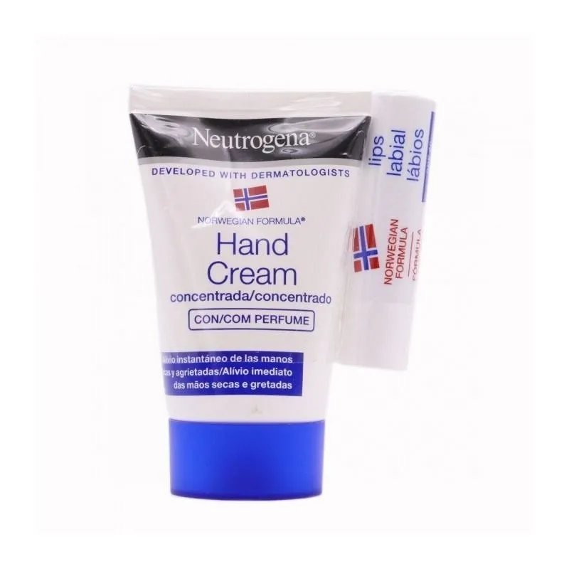 Neutrogena Pack Crema de Manos 50ml + Stick Labial