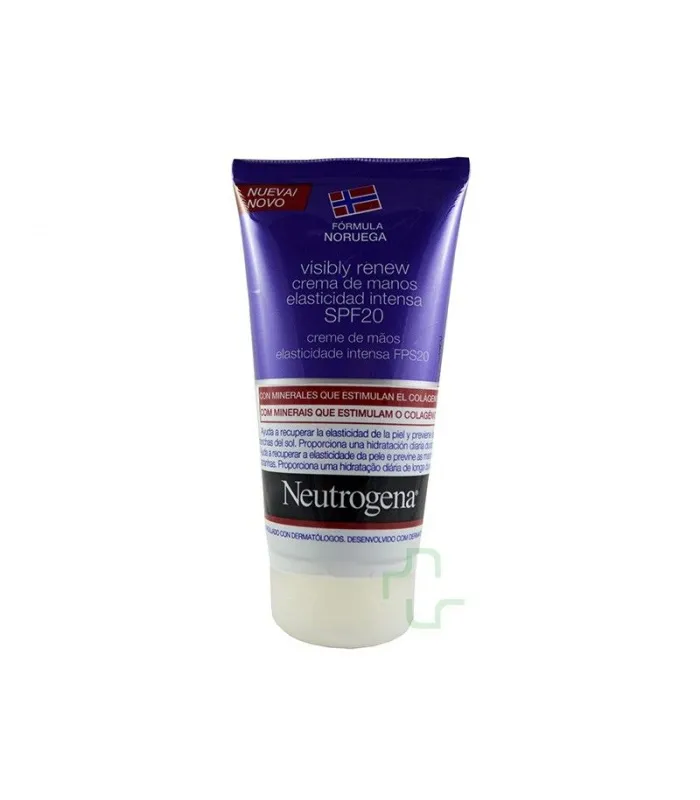Neutrogena Visibly Renew Spf 20 Crema De Manos Elasticidad