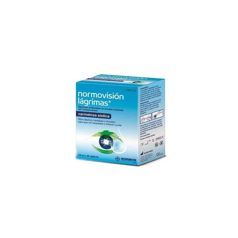 Normovisión Lágrimas 30 Unidosis