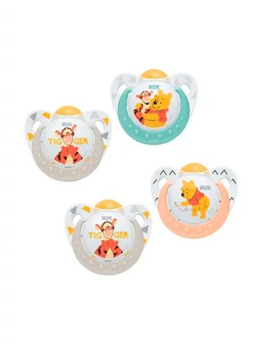 NUK CHUPETE TRENDLINE WINNIE THE POOH LÁTEX 6-18 MESES 2 UNIDADES