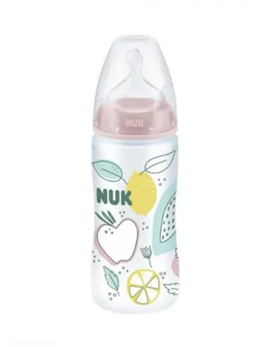 NUK COLOUR PLAY BIBERÓN SILICONA TALLA M 300 ML