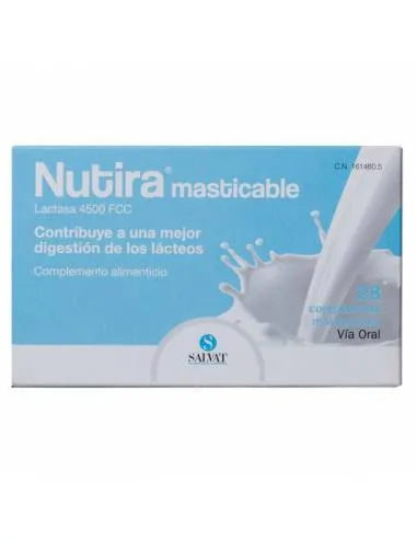 NUTIRA LACTASA 4500 FCC 28 COMP MASTICABLES