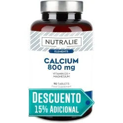 Nutralie Calcio con Magnesio Vitamina D3 800mg 90 Comprimidos