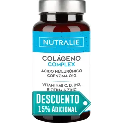 Nutralie Colágeno Complex Hidrolizado Con Ácido Hialurónico 60 Cápsulas