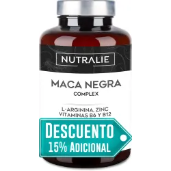Nutralie Maca Negra Andina Complex 24.000Mg Con B6 Y B12 120 Cápsulas