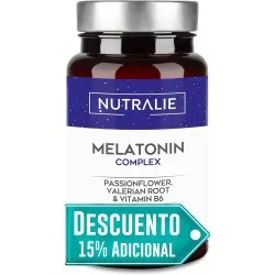 Nutralie Melatonin Complex Melatonina Pura Retard 1,8mg 60 Cápsulas